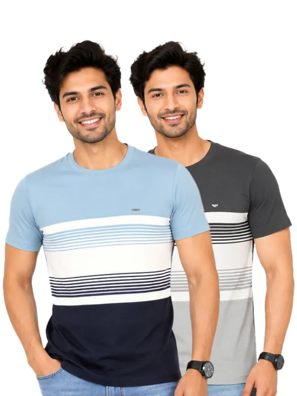 Digsel_Men_Cotton_Blended_Stripes_T_shirt_pack_of_2