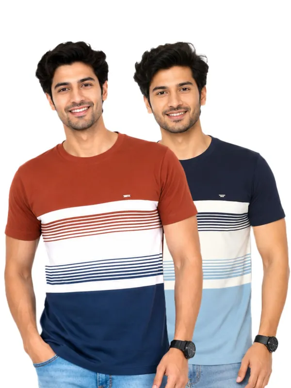 Digsel_Men_Cotton_Blended_Stripes_T_shirt_pack_of_2