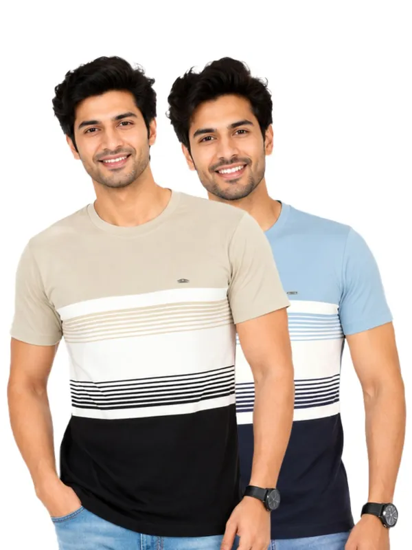 Digsel_Men_Cotton_Blended_Stripes_T_shirt_pack_of_2