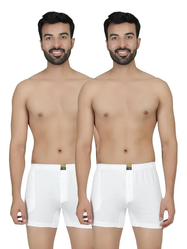 Pack_Of_2_Mens_White_Cotton_Shorts