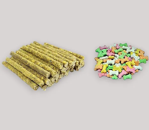 Combo_Of_1Kg_Of_Mixed_Flavor_Dog_Biscuit_And_1Kg_Of_Chicken_Stick