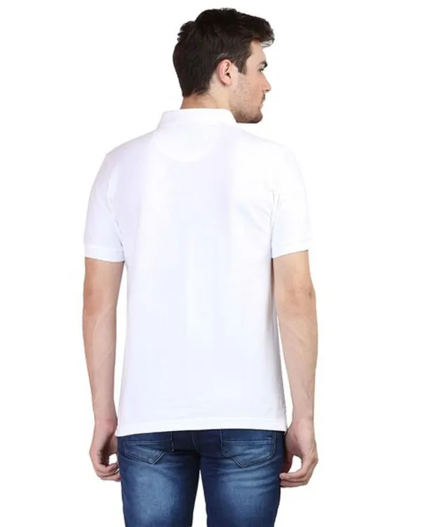 Maroon_Polo_Collar_Half_Sleeve_T-Shirt_For_Men