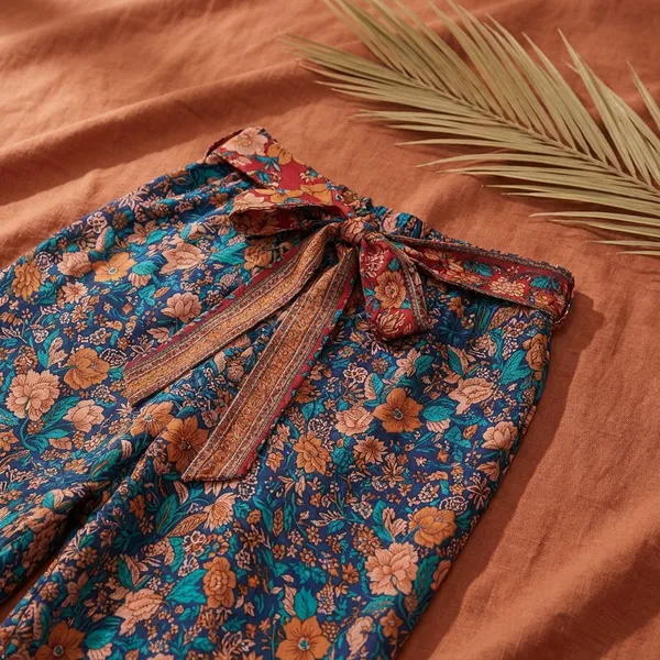 Blue_Cotton_Pants_For_Women