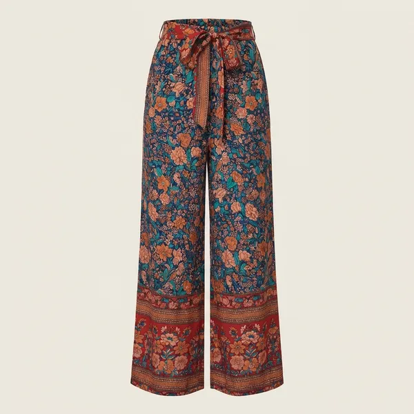Blue_Cotton_Pants_For_Women