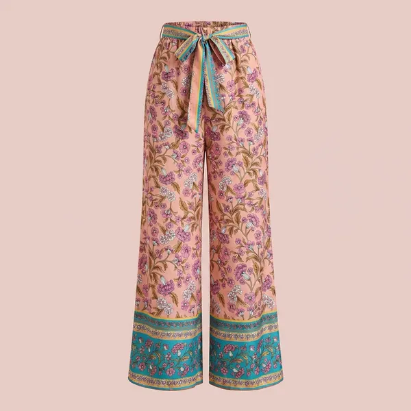 Cream_Cotton_Pants_For_Women