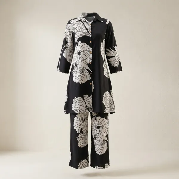 Black_And_White_Cotton_Co-Ord_Set_For_Women