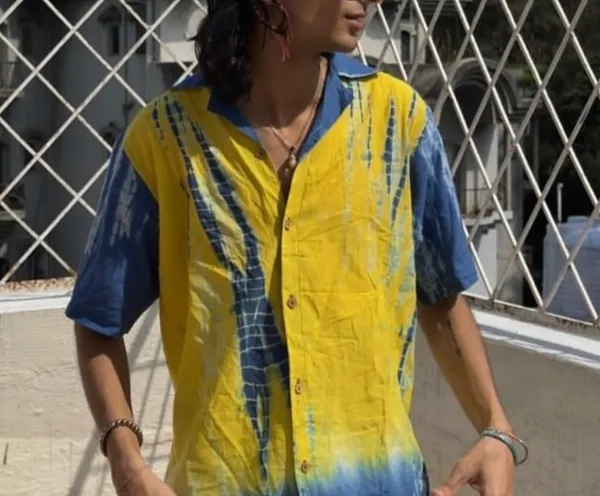Yellow_Cotton_Shirt_For_Women