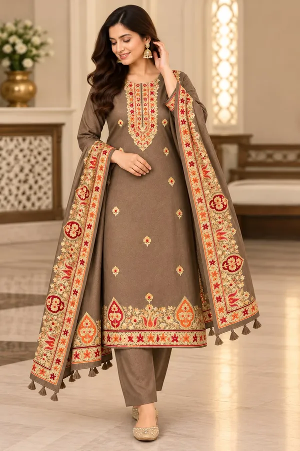 Pure_Wool_Kashmiri_Embroidered_Shawl_Suit_✨