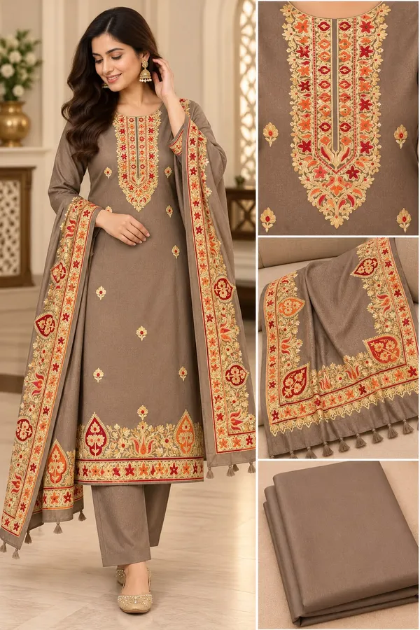 Pure_Wool_Kashmiri_Embroidered_Shawl_Suit_✨
