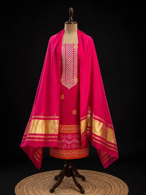 Cotton_Satin_Bandhani_Print_Suit