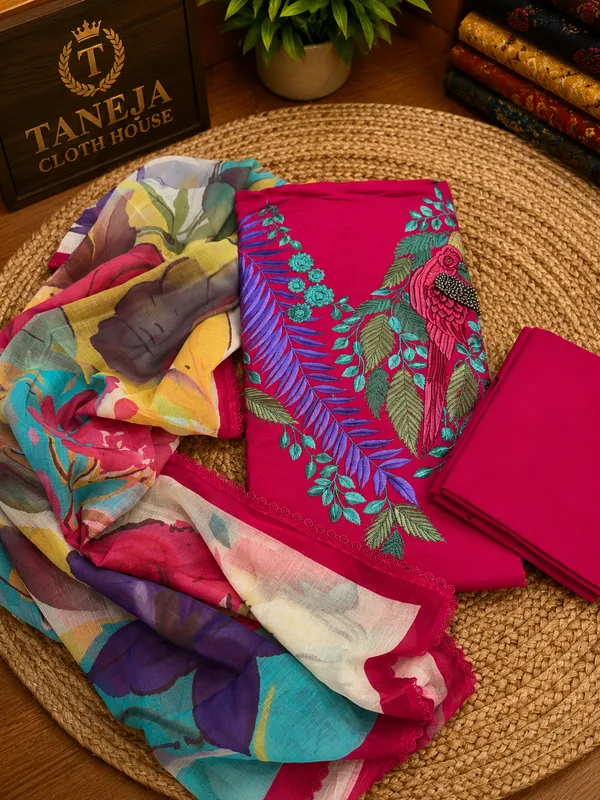 Mul_Chanderi_Suit_Set_with_Pure_Chinon_Dupatta