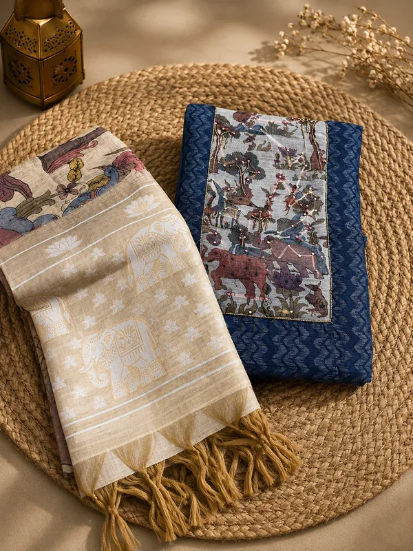 Premium_Cotton_Tussar_Suit_Set_✨