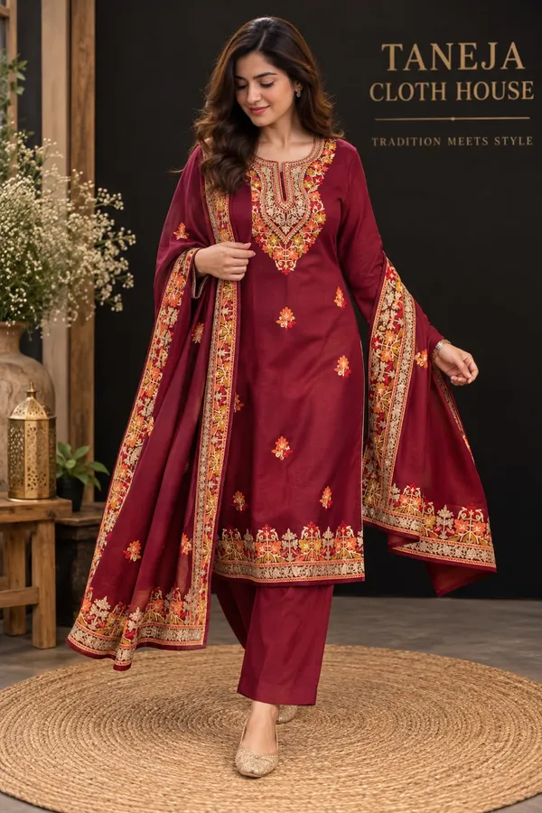 Pure_Wool_Kashmiri_Embroidered_Suit_✨