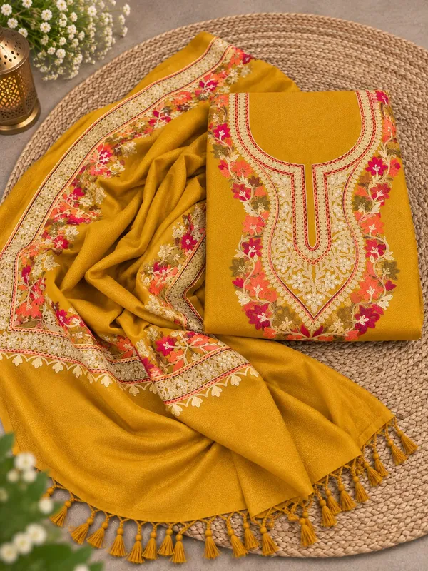 Pure_Wool_Kashmiri_Embroidered_Suit_✨