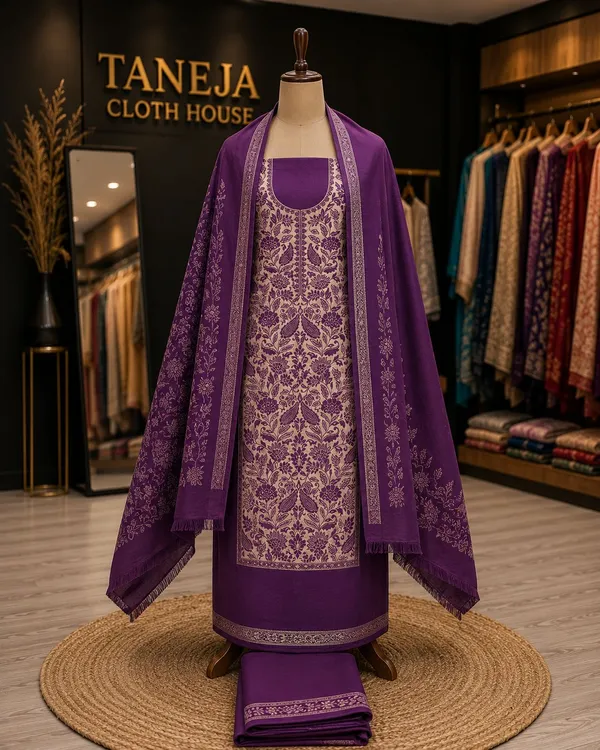 Pure_Wool_Woven_Shawl_Suit_✨