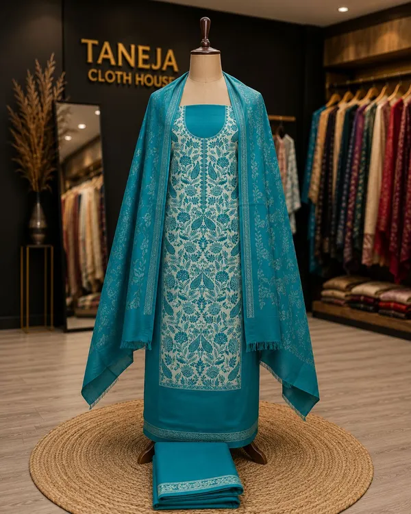 Pure_Wool_Woven_Shawl_Suit_✨