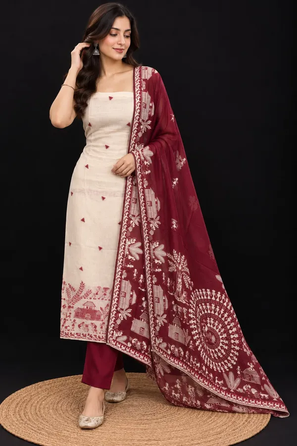 Woven_Banarasi_Suit_✨