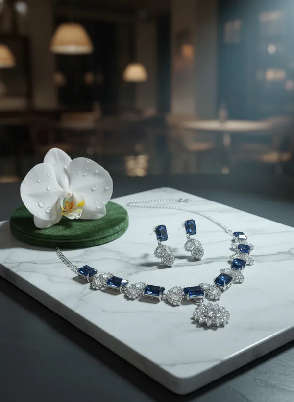Blue_Premium_Alloy_Necklace_And_Earrings_Set_For_Women
