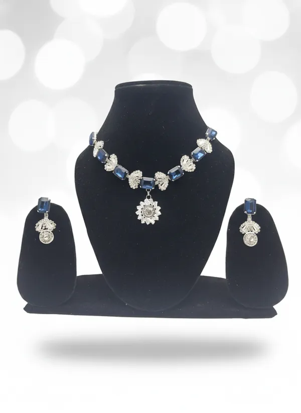 Blue_Premium_Alloy_Necklace_And_Earrings_Set_For_Women