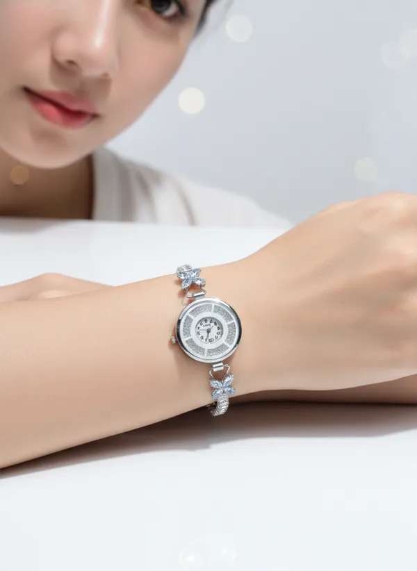 Silver_Premium_Alloy_Watch_For_Women
