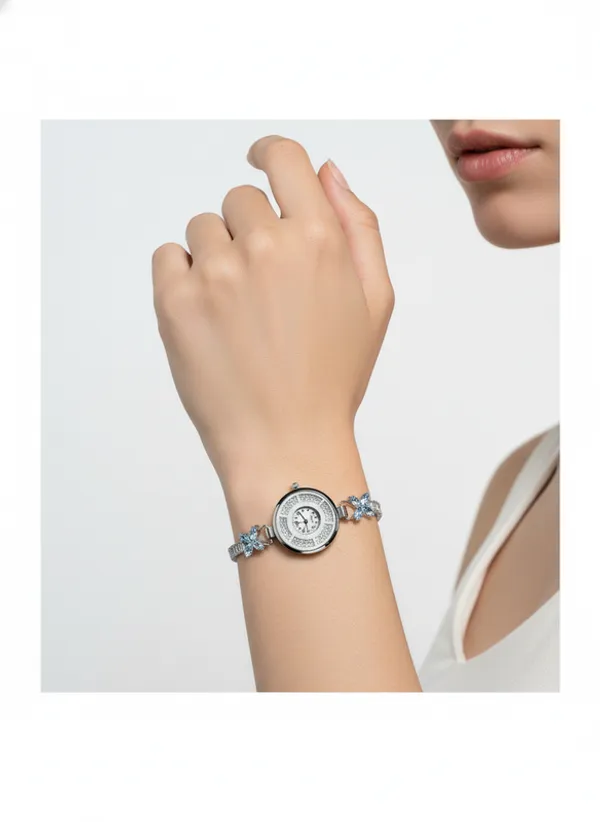 Silver_Premium_Alloy_Watch_For_Women
