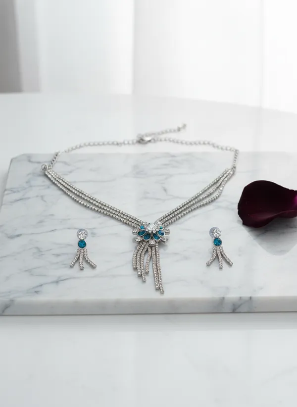Blue_Premium_Alloy_Necklace_And_Earrings_Set_For_Women