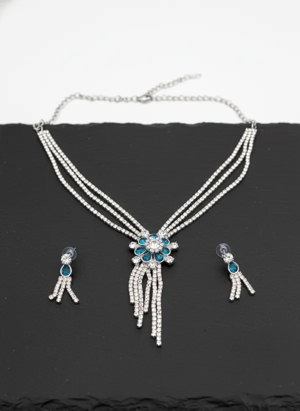 Blue_Premium_Alloy_Necklace_And_Earrings_Set_For_Women