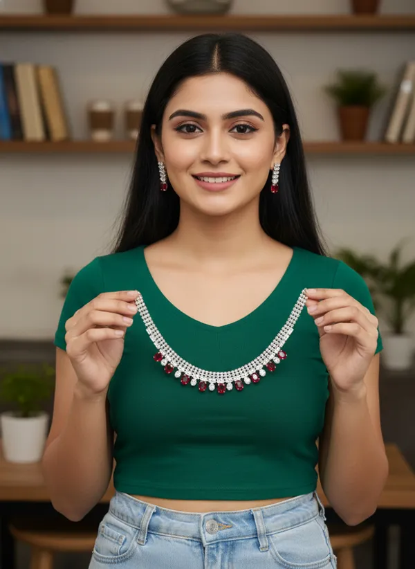 Red_Premium_Alloy_Necklace_And_Earrings_Set_For_Women