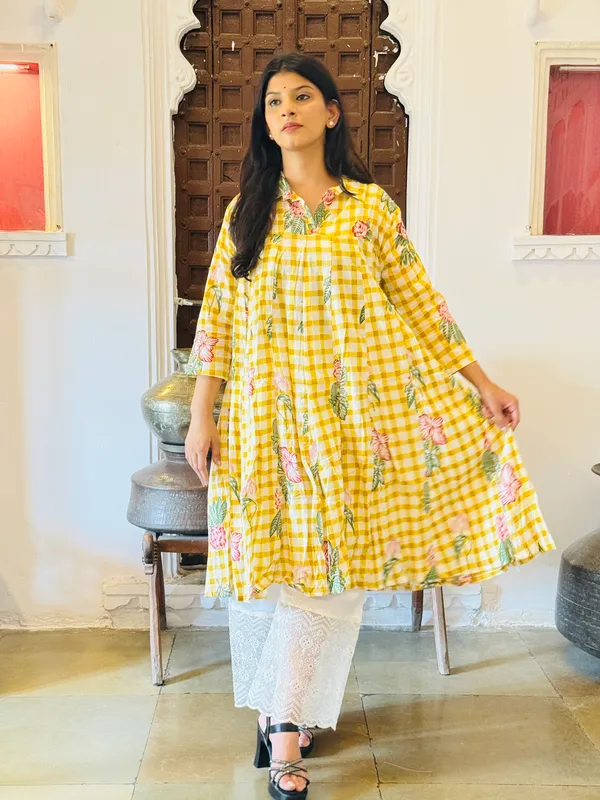Yellow_Collar_Anarkali_Dress