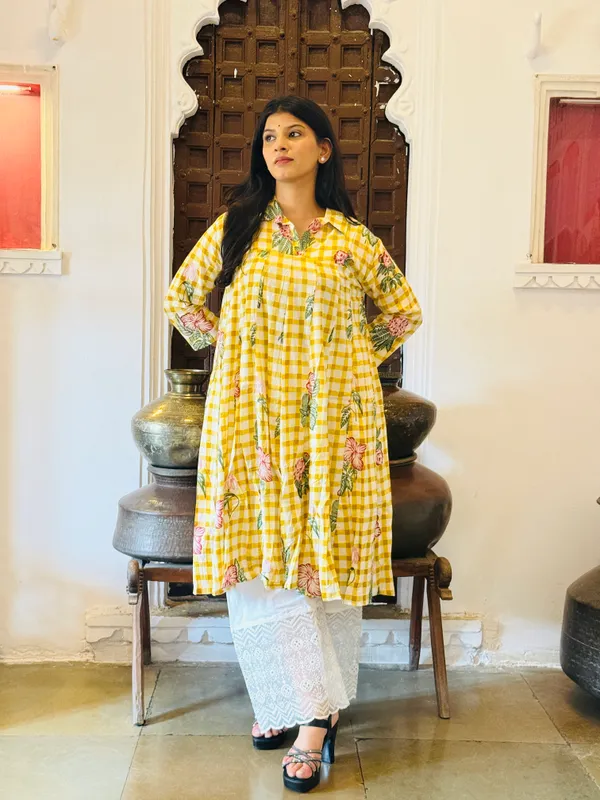 Yellow_Collar_Anarkali_Dress