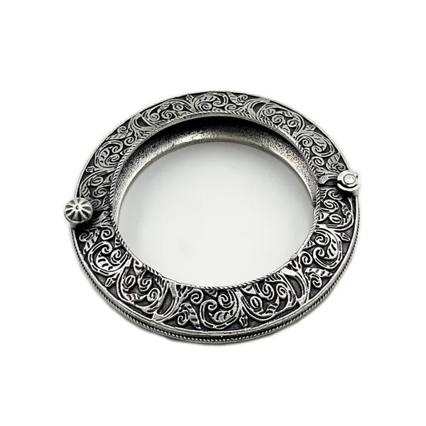 Oxidised_Silver_Single_Piece_Of_Silver_Replica_Rajwadi_Sahiba_Openable_Bracelet_&_Kada,_Oxidised_Hand-Cuff_Tribal_Bangle,_Traditional_And_Antique_Finish_(Style_U)