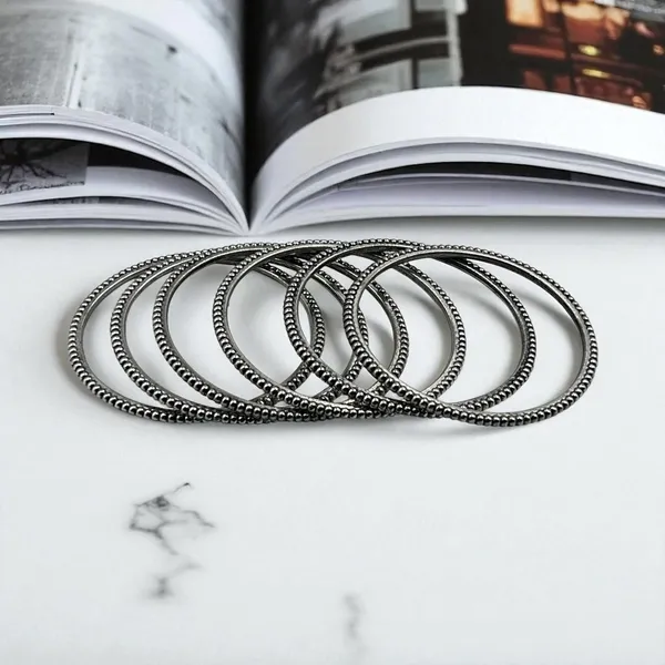 Oxidised_Silver_Traditional_Oxidised_&_Golden_Bangle_Set_Available_In_Sizes_2.4,_2.6,_2.8_(E,_2.6)