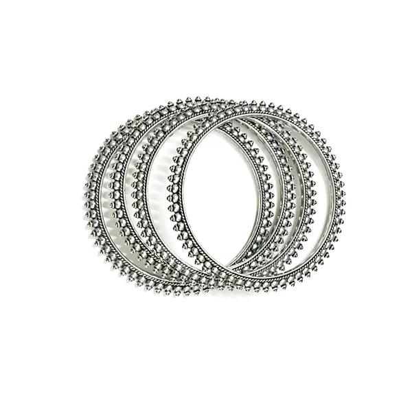 Oxidised_Silver_Traditional_Oxidised_&_Golden_Bangle_Set_Available_In_Sizes_2.4,_2.6,_2.8_(I,_2.8)