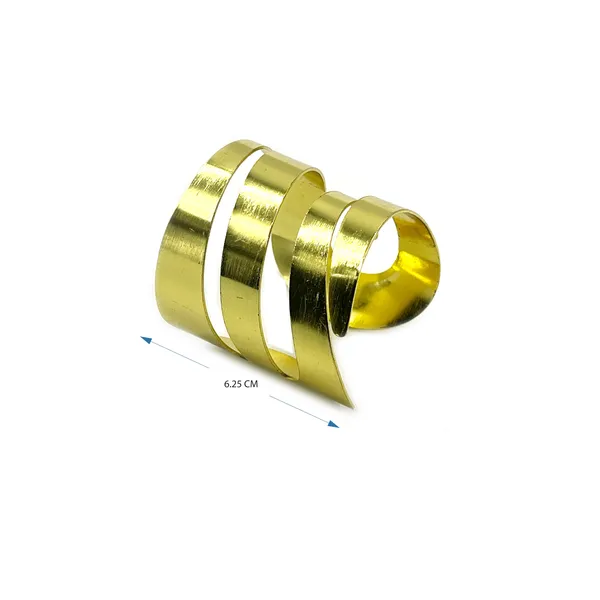 Golden_Golden_Textured_Spiral_Open_Cuff_Bracelet_For_Women_Adjustable_Statement_Bangle_For_Ethnic_&_Western_|_Trendy_Brass_Kada