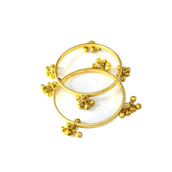 Golden_Kashmiri_Multani_Bangles_Set_For_Women_|_Traditional_Gold_Tone_Handcrafted_Bangle_Pair_With_Ghungroo