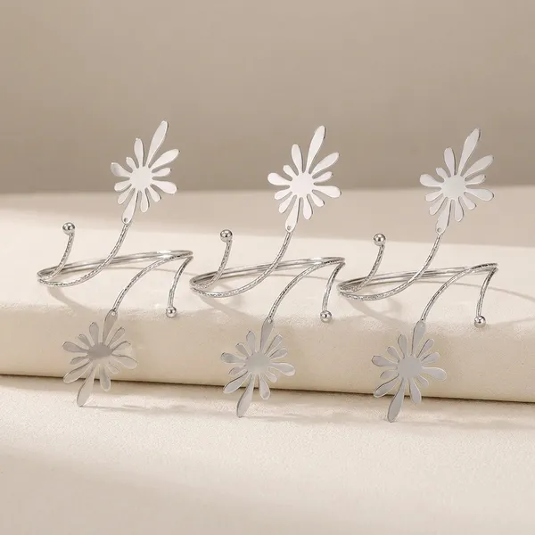 Silver_Tone_Anti_Tarnish_Floral_Burst_Upper_Arm_Cuff_For_Women_|_Adjustable_Baju_Band_Armlet