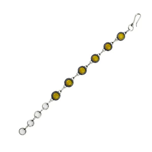 Yellow_Mustard_Yellow_Oxidised_Bracelet_For_Women_Bohemian_Antique_Look_With_Adjustable_Fit