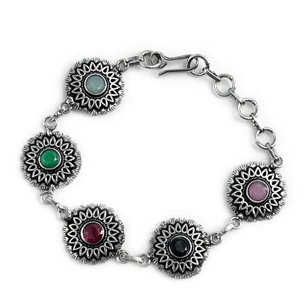 Pearl_Oxidised_Bracelet_With_Antique_Pearl_Finish_Vintage_Ethnic_Jewellery_For_Women