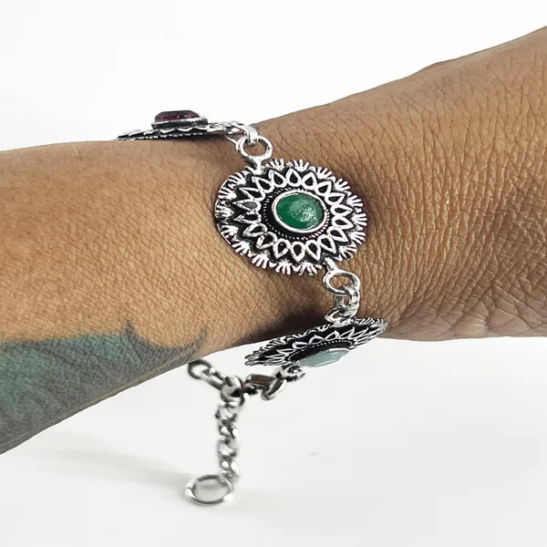 Pearl_Oxidised_Bracelet_With_Antique_Pearl_Finish_Vintage_Ethnic_Jewellery_For_Women