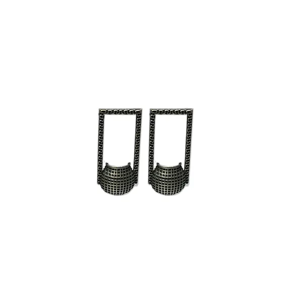 Pastel_Green_&_Oxidised_Black_Smart_Oxidized_Brass_Small_Stud_Earrings_-_Perfect_For_Office_&_College_Wear_Choice_Of_Variety_Of_Designs_(Style_4)