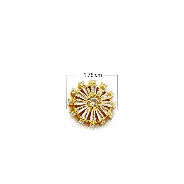 Gold_Sparkling_American_Diamond_Round_Chakra_-_Shaped_Broad_Golden_Ear_Studs_For_Women_And_Girls