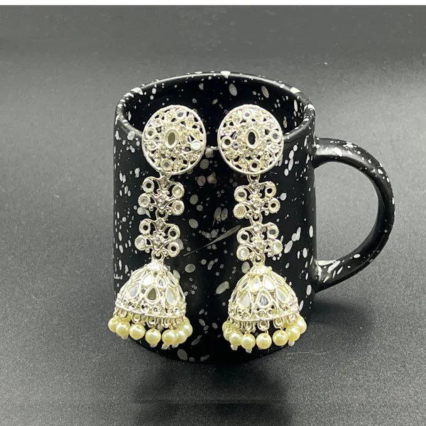 Silver_Elegant_Big_Size_Oxidized_Traditional_Jhumka_Earrings_|_Stylish_Silver_And_Ethnic_Boho_Gypsy_Dangling_Hoop_Jhumki_For_Women_And_Girls_(Traditional)