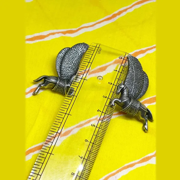 Silver_Oxidised_Brass_Antique_Oxidized_Pegasus,_Shaahi_Ghoda,_Winged_Horse_Motifs_Earrings_Pegasus_Inspired_Statement_Jewellery