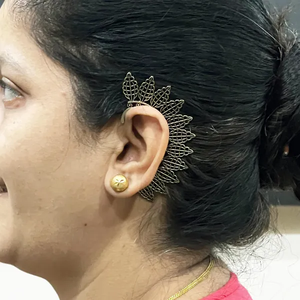 Silver_Oxidised_Crescent_Leaf_Ear_Cuff_Earrings_-_Clip-On_Ear_Jacket,_Butterfly_Ear_Climbers,_Oxidised_Ear_Cuffs_For_Non-Pierced_Ears_For_Women_And_Girls