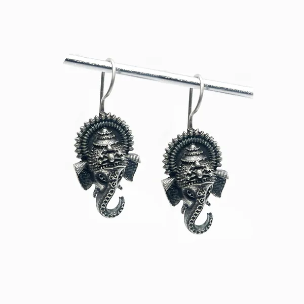 Oxidised_Oxidized_Lord_Ganesh_Temple_Drop_Earrings_|_Ganpati_Divine_Charm_|_Multiple_Designs_For_Women_And_Girls_(Style_C)