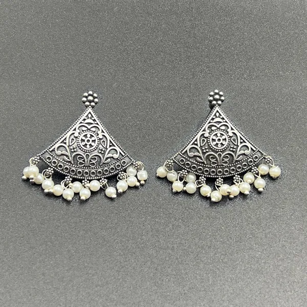 Silver_Traditional_Oxidized_Antique_Studs_Antique_Brass_Jhumka_Earrings_Variety_Of_Shapes_For_Women_&_Girls