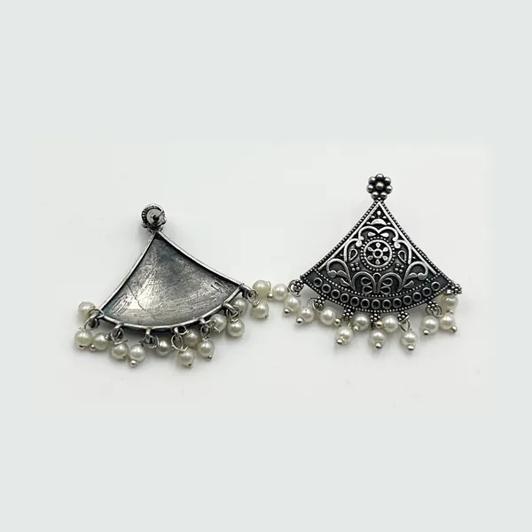 Silver_Traditional_Oxidized_Antique_Studs_Antique_Brass_Jhumka_Earrings_Variety_Of_Shapes_For_Women_&_Girls