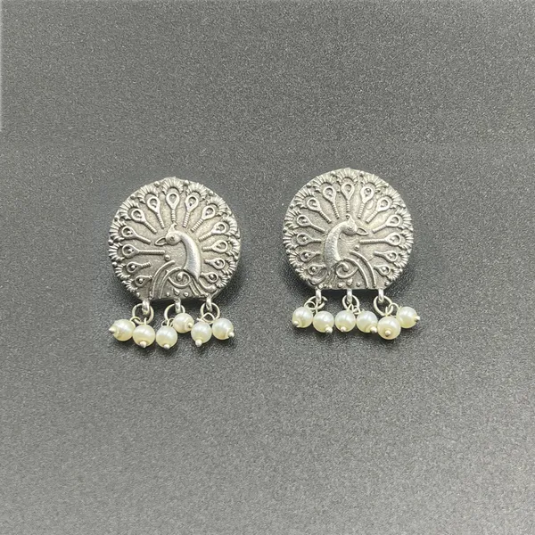 Silver_Traditional_Oxidized_Antique_Studs_Antique_Brass_Jhumka_Earrings_Variety_Of_Shapes_For_Women_&_Girls