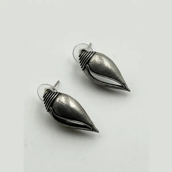 Pastel_Green_&_Oxidised_Black_Smart_Oxidized_Brass_Small_Stud_Earrings_-_Perfect_For_Office_&_College_Wear_Choice_Of_Variety_Of_Designs