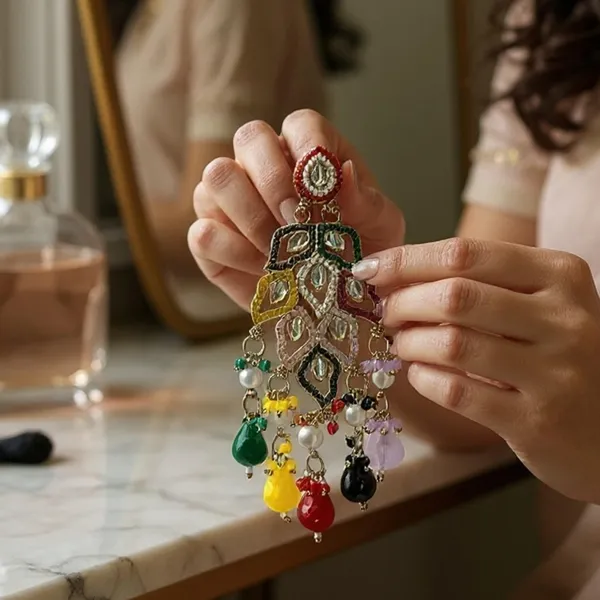 Multicolor_Multicolor_Kundan_&_Bead_Dangler_Earrings_Festive_Ethnic_Jewellery_For_Women
